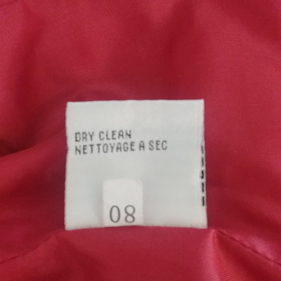 Spring Jacket with faux fur around neck line - Picture 6 of 7